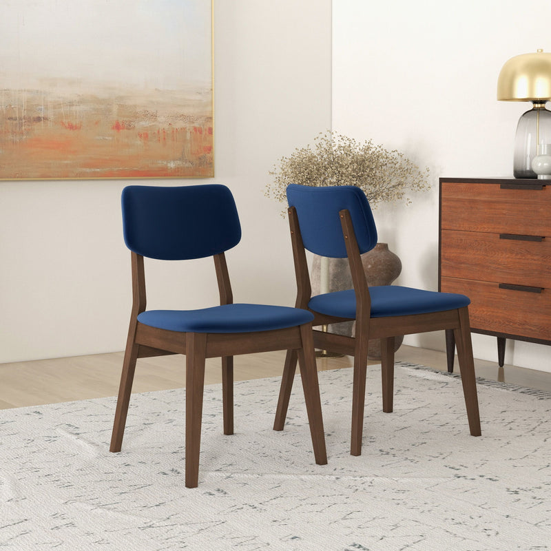 Carlos - Solid Back Side Chair (Set of 2)