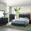 Padded Headboard Bed