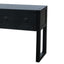Geometric Carved Console Table With 3 Soft Close Drawers