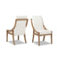 Lennox - High Back Upholstered Dining Chair (Set of 2) - Light Beige