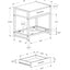 Versatile Accent Side Table, Storage Drawer