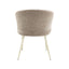 Ogin - Arm Chair (Set of 2) - Beige / Natural