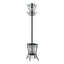 Coat Rack, Hall Tree, Free Standing, 8 Hooks, Entryway, Umbrella Holder, Transitional - Black