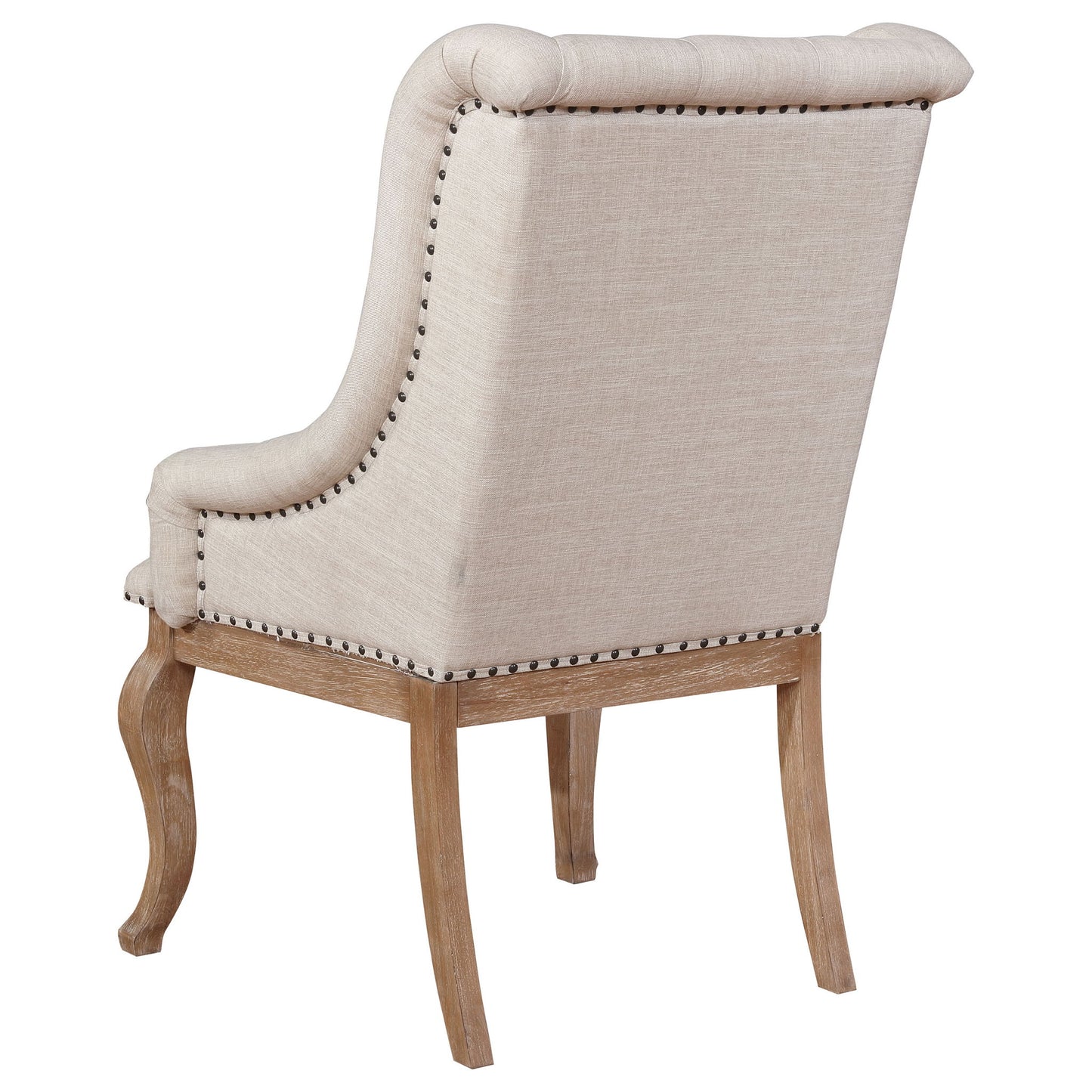 Fremont - Upholstered Dining With Button Tufted (Set of 2) - Brown