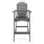 Outdoor Acacia Wood Adirondack Barstools (Set of 2)