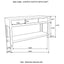 Tucker - 3 Drawer Console Table With Lower Shelf - Natural
