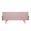 Aidan - Mid Century Modern Tufted Fabric Sofa