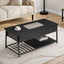 Contemporary Coffee Table, Lift Top, Rectangular