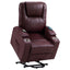 Macklin - Power Lift Massage Recliner With Heat And Dual Cupholders