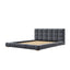 Upholstered Platform Bed Frame With Tufted Headboard