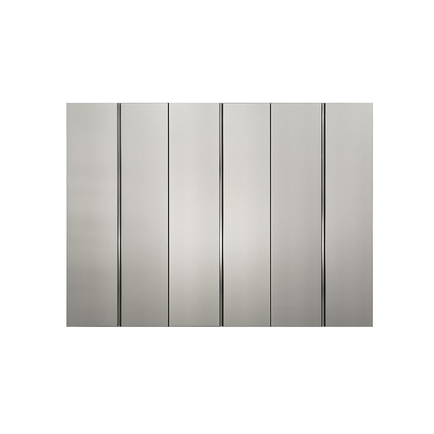 Nova Series - Garage Cabinet Set D, 3 Piece, Soft Closing, Wall Mounted - Metallic Gray
