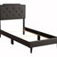 Button Tufted Bed Charming For Cozy Spaces