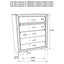 Annie - 5 Piece Bedroom Set