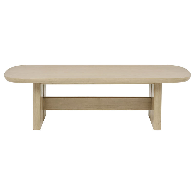 Kimpton - 2 Piece Coastal Coffee And End Table Set - Beige