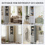 Tall Bathroom Storage Cabinet With Adjustable Shelves And 1 Drawer & Door