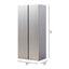 Nova Series - Wall Mounted Utility Storage Garage Cabinet - Dark Gray