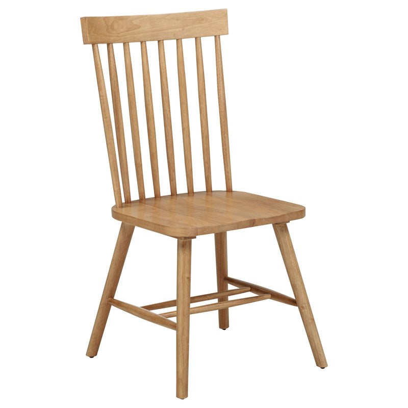 Finley - 5 Piece Dining Set With Round Table And Spindle Back Chairs