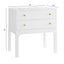 Alonso - 2 Drawer Nightstand - White