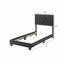 Luxurious Upholstered Bed