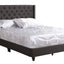Nailhead Bed Transitional Vibrant