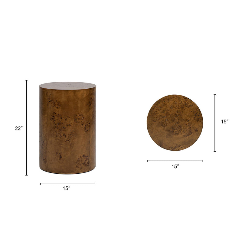 Nebula - Accent Pillar Side Table