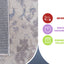 Payas - 6' X 9' Traditional Area Rug - Brown / Beige