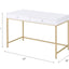 Ottey - High Gloss Writing Desk