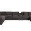 Celine - Corner Sectional Sofa With Right Facing Chaise, Cupholders, And Charging Ports - Gray