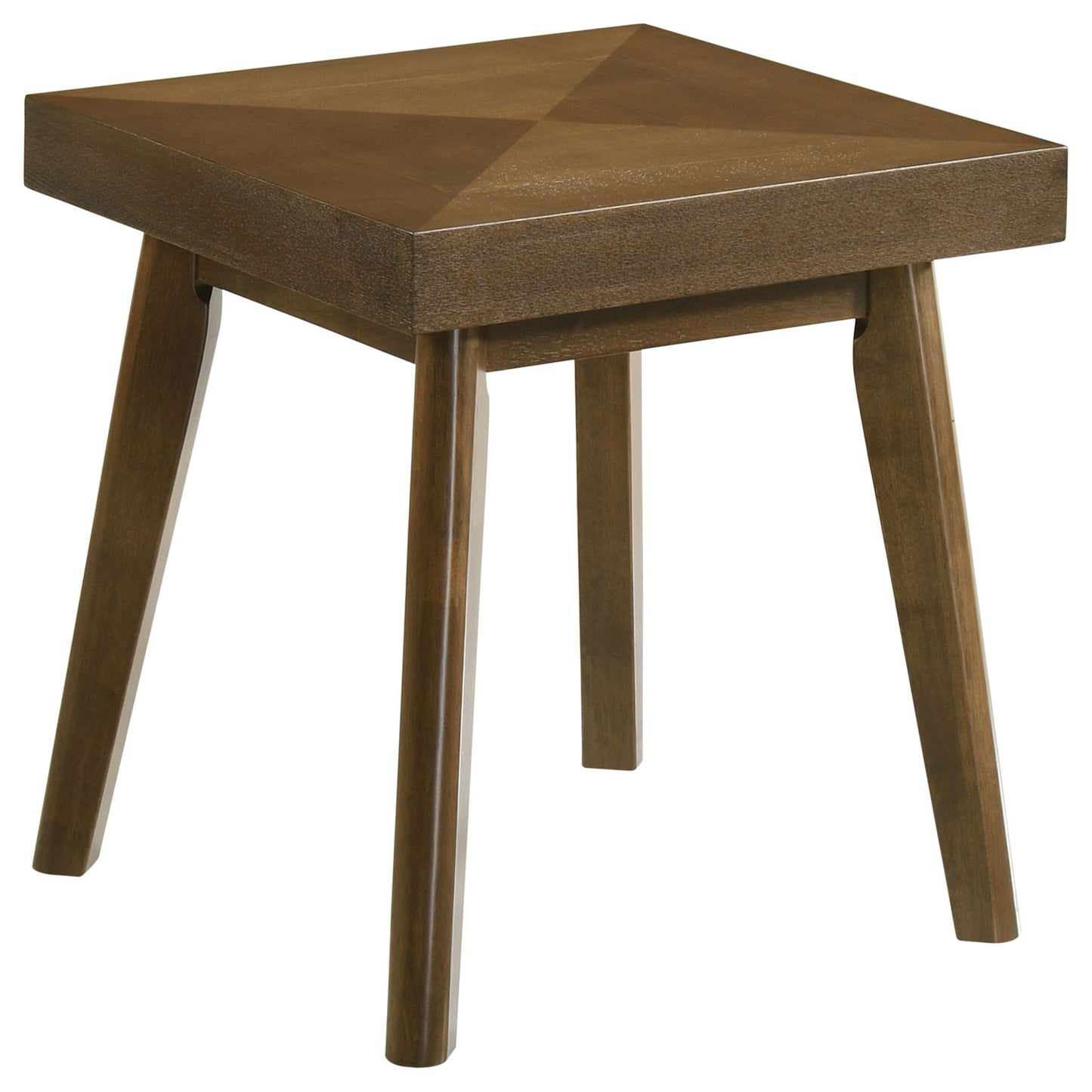 Aidan - 2 Piece Square Coffee And End Table Set - Walnut