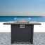 Fire Pit For Outdoor Home Garden Backyard Fireplace - Gray