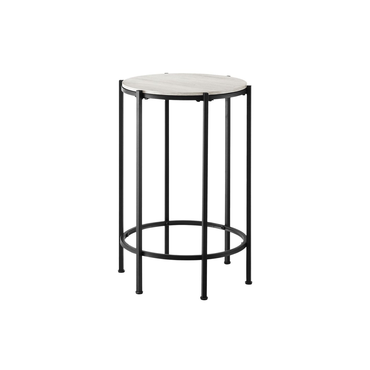 Contemporary Round Accent Table For Living Room