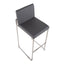 Fuji - Contemporary And Modern Elegance High Back Barstool