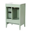 Retro Bathroom Vanity With Sink, Soft Closing Cabinet & Drawers