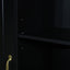 Freestanding Tall Storage Cabinet With 2 Tilt Out Hampers