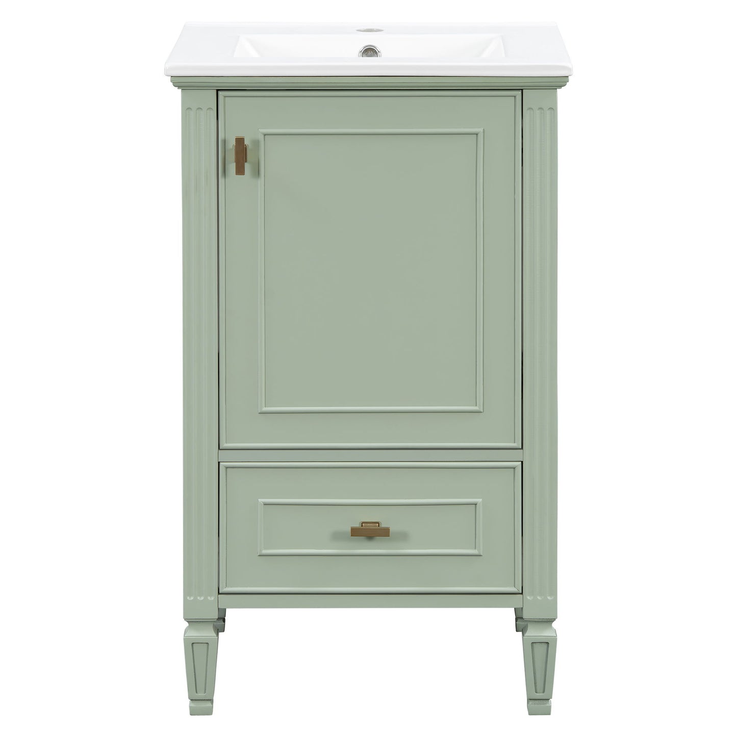Retro Bathroom Vanity With Sink