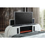 Shelyn - Bed With LED, TV Stand, Fireplace & Bluetooth