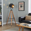 Ahoy - Industrial Floor Lamp - Natural / Antique