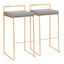 Fuji - Contemporary / Glam & Quality Construction Barstool