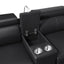 Nova - Sectional With Bluetooth Speaker, LED And Lifting Wine Cabinet