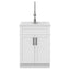 Hennessy - Deluxe Laundry Utility Sink And Cabinet