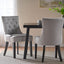 Contemporary Cheney Dining Chair Set With Tufted Design