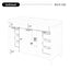 Bathroom Vanity With Sink, 2 Doors 8 Drawers, Soft Close System, Classic Design