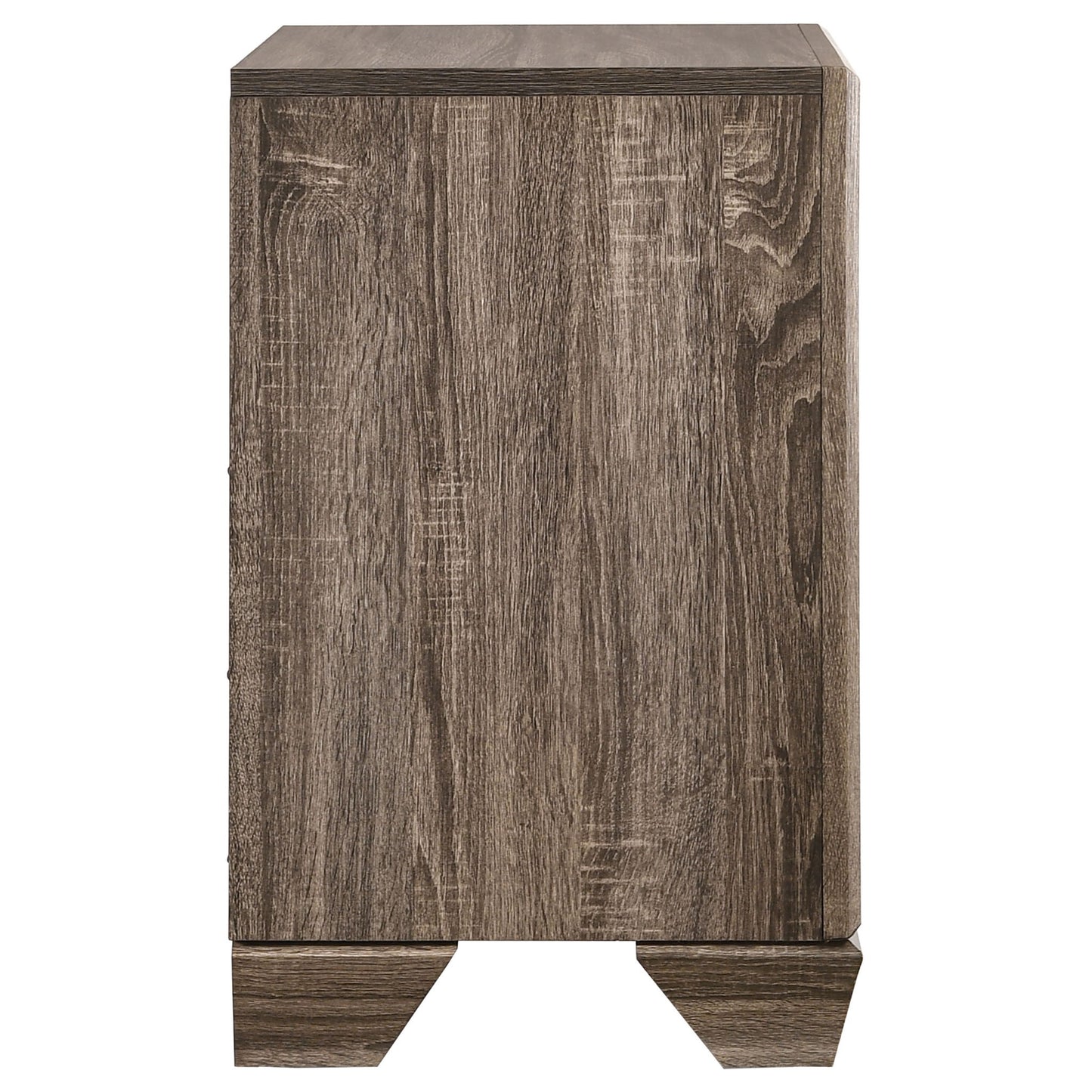 Tomasina - 2 Drawer Rectangular Nightstand - Taupe