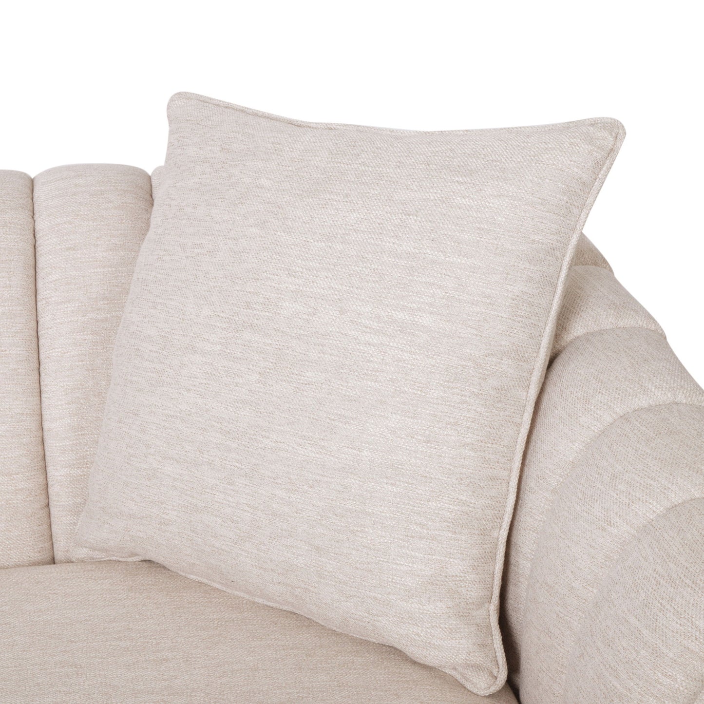 Contemporary 3 Seater Sofa With Accents