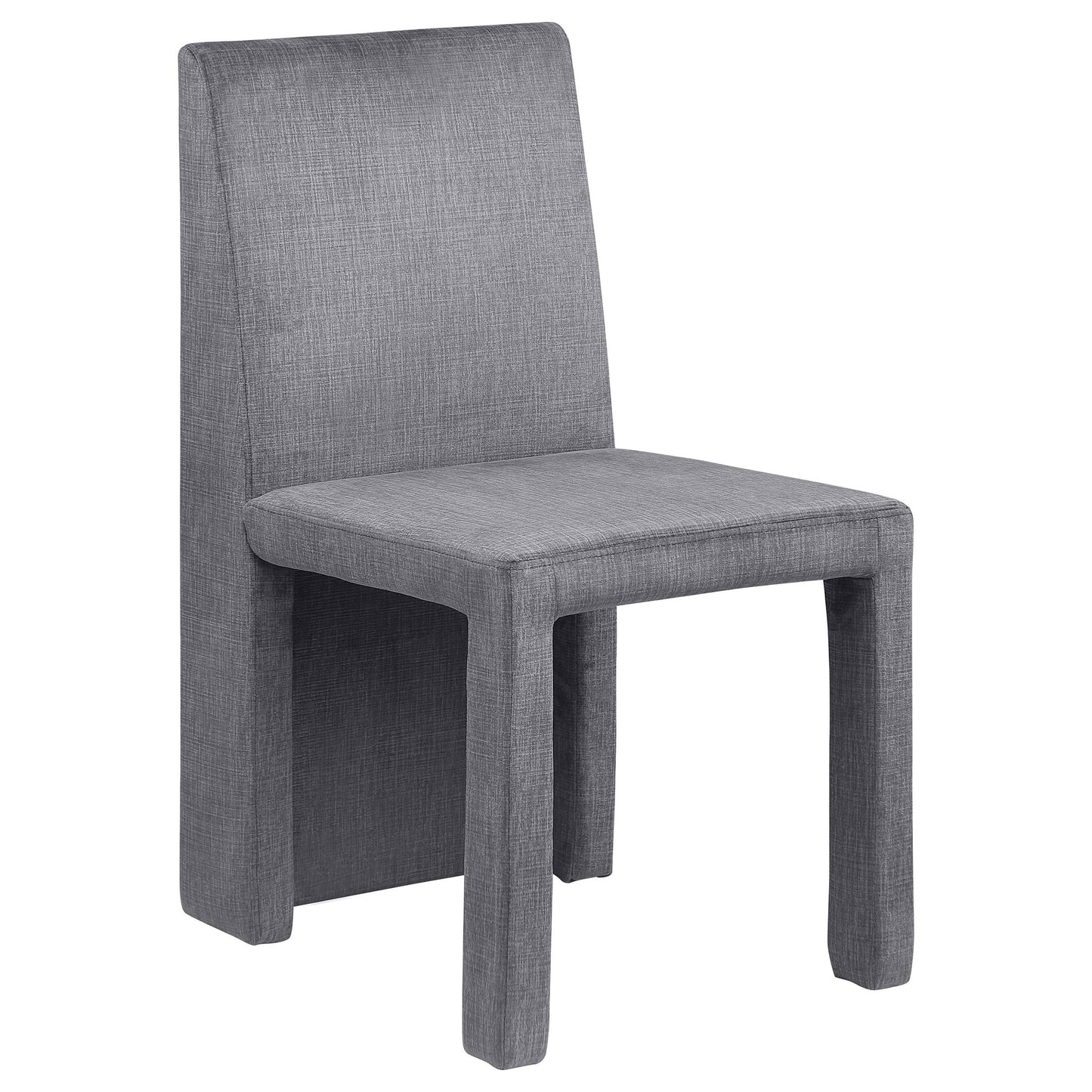 Santa Cruz - Upholstered Dining Side Chair (Set of 2) - Gray