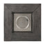 Anchorage - Wood Square Fire Pit 40, 000 Btu - Gray