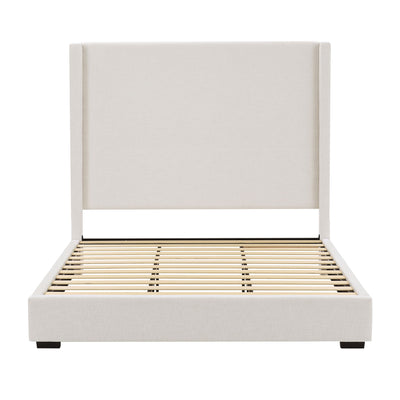 Hampton - Upholstered Platform Bed With Tall Headboard