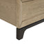King Panel Bed - Brown
