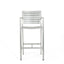 Outdoor Aluminum Rust Proof Barstools (Set of 2) - Silver