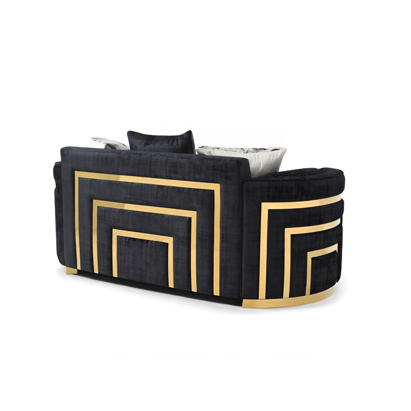 Soledad - Loveseat - Black